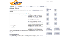 Desktop Screenshot of biblepilot.com
