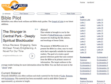 Tablet Screenshot of biblepilot.com